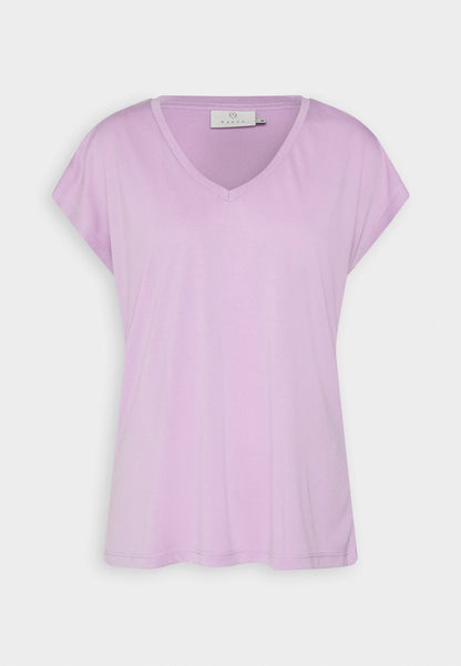 Kaffe KALISE SS - T-Shirt Basic - Lupine