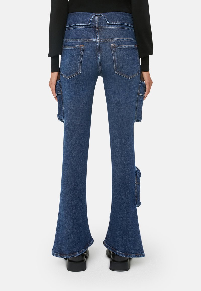 Trussardi 5 POCKET - Jeans Bootcut - Blue