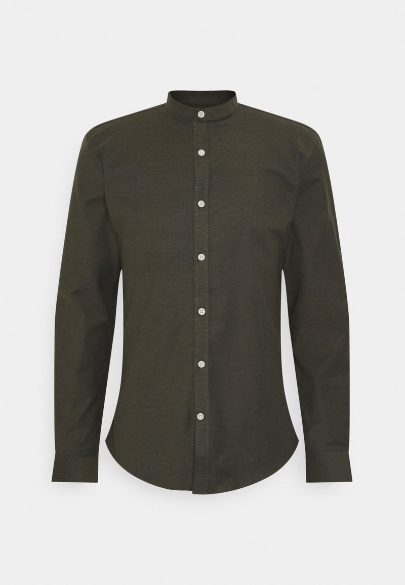 Lindbergh SLIM FIT OXFORD MANDERIN SUPERFLEX - Hemd - White