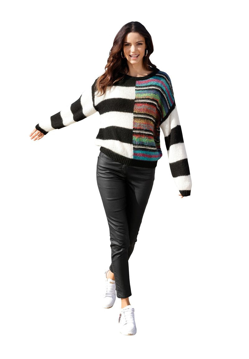  Strickpullover - Schwarz