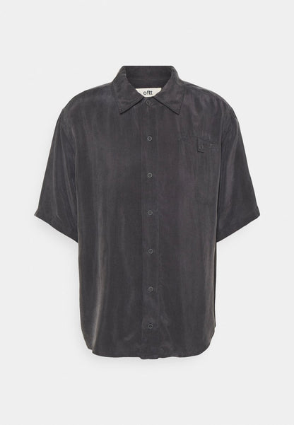  GRANDPA COOL VEGAN SHIRT SHORT SLEEVED - Hemd - Charcoal Black