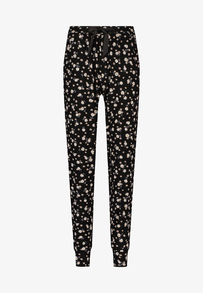  Nachtwäsche Hose - Black