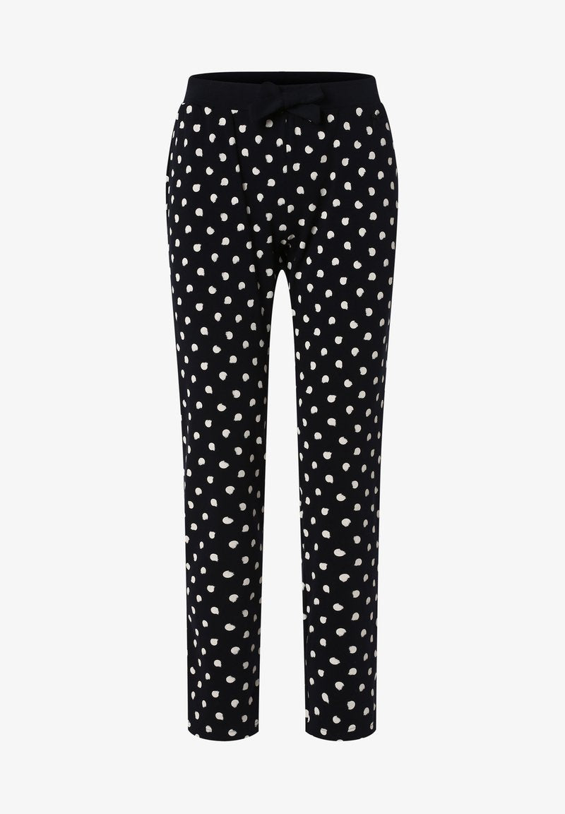  Nachtwäsche Hose - Marine Weiß