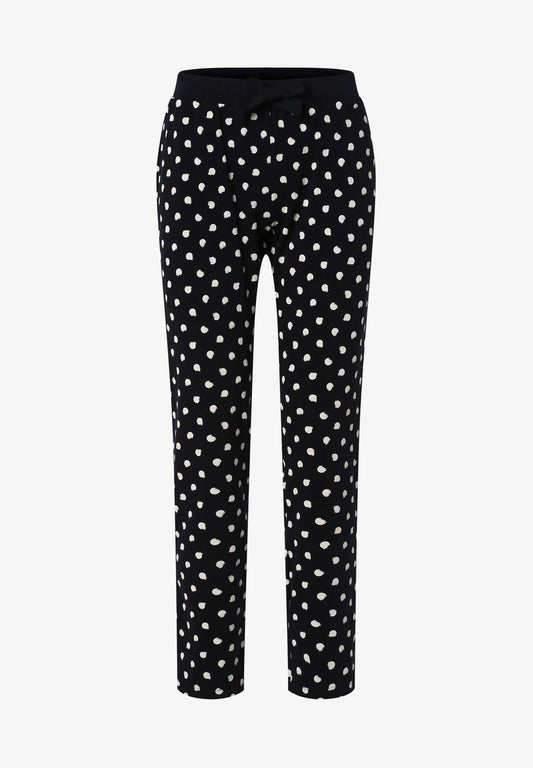  Nachtwäsche Hose - Marine Weiß