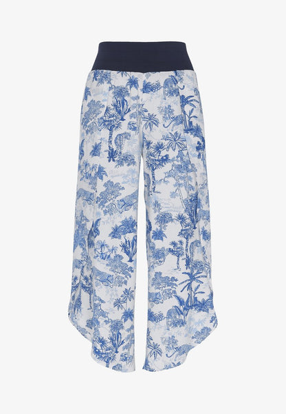  ODETTE - Stoffhose - Blue