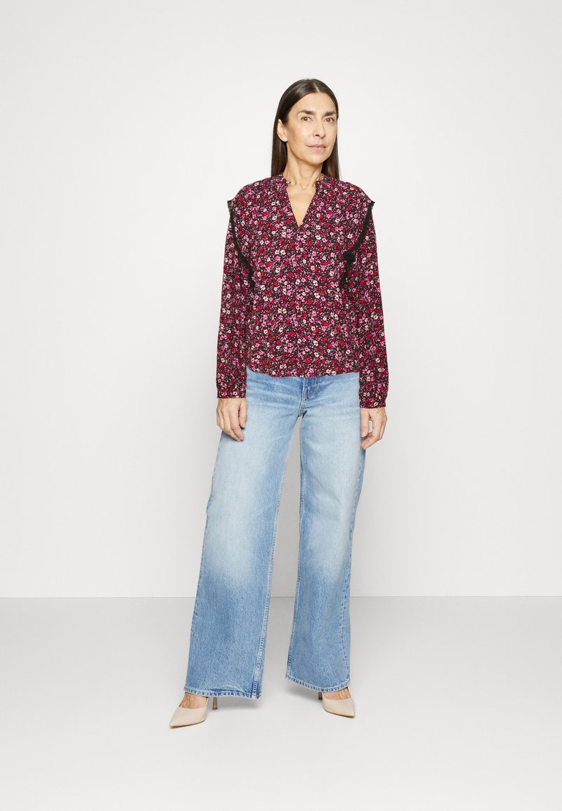 Marks & Spencer RUFFLE BLOUSE - Bluse - Pink Mix