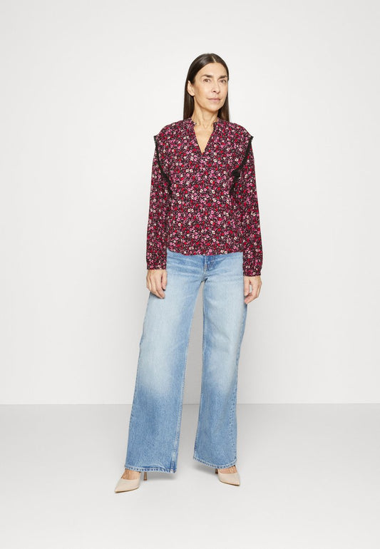 Marks & Spencer RUFFLE BLOUSE - Bluse - Pink Mix