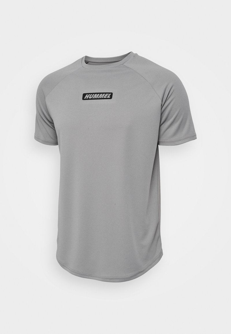 Hummel TOPAZ - T-Shirt Print - Sharkskin