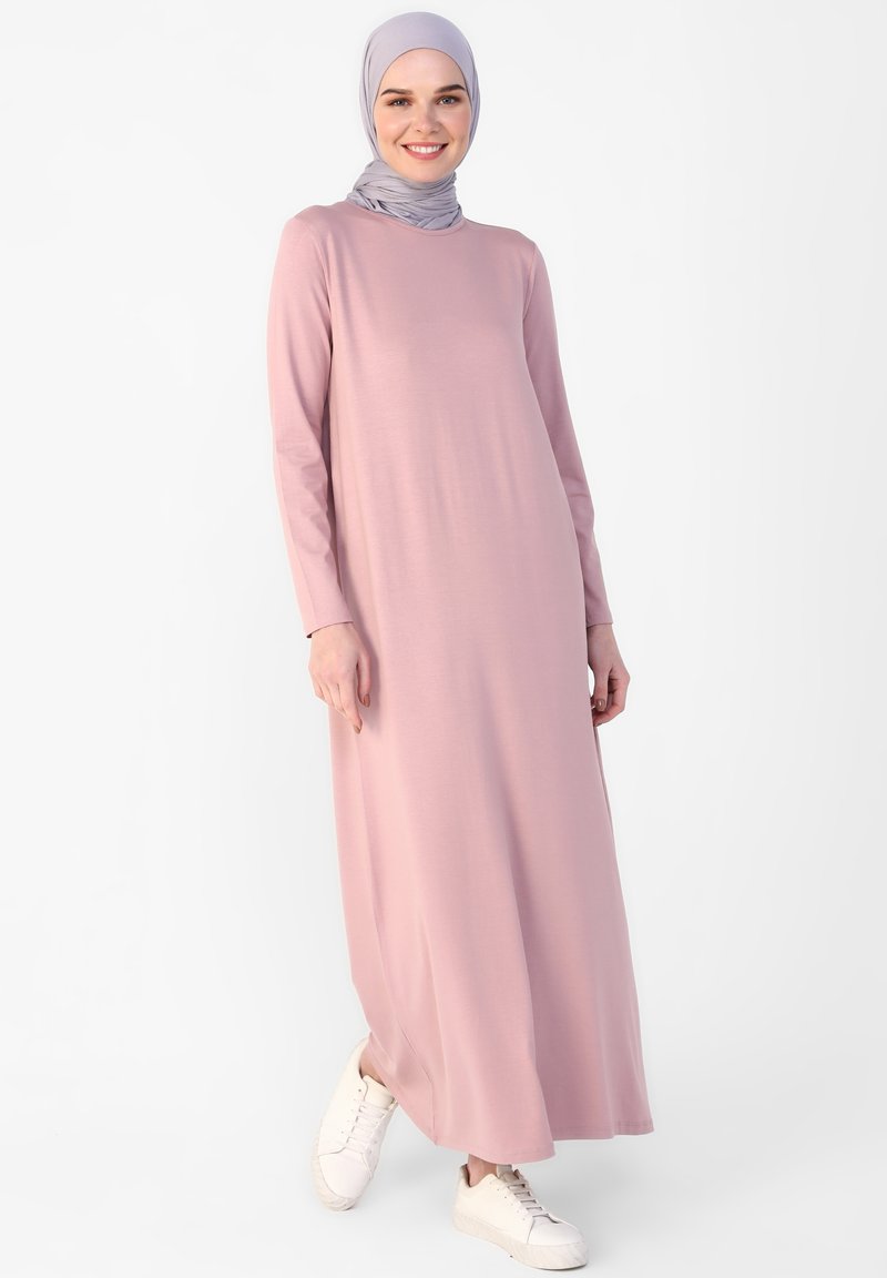  CREW NECK REFKA - Maxikleid - Pink
