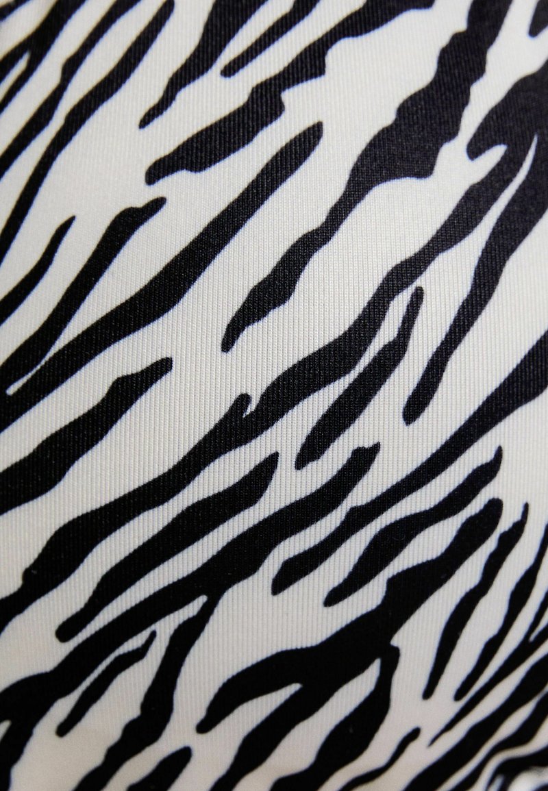 BERSHKA ZEBRA PRINT - Bikini-Hose - Beige
