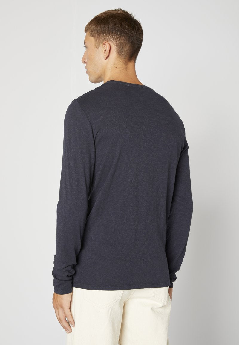 American Vintage BYSAPICK - Langarmshirt - Navy