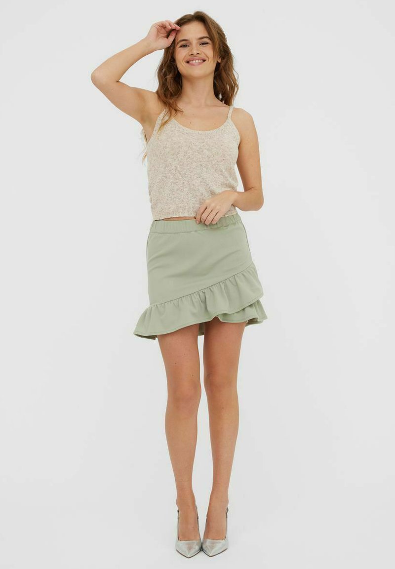 Vero Moda Wickelrock - Desert Sage