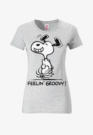 Logoshirt SNOOPY HAPPY - T-Shirt Print - Schwarz
