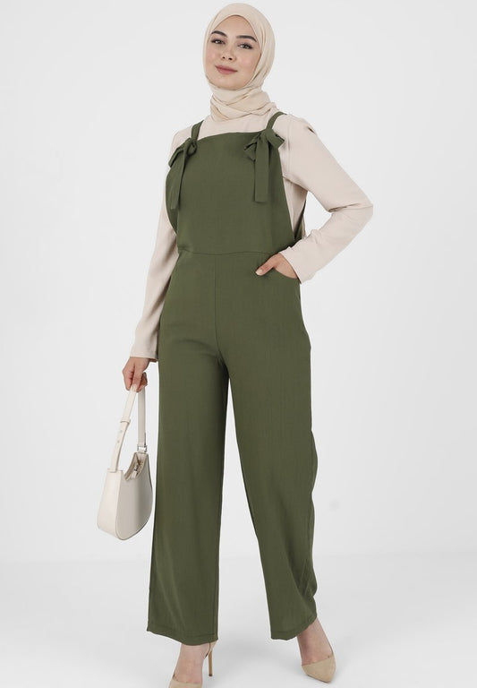  UNLINED TAVIN - Latzhose - Khaki