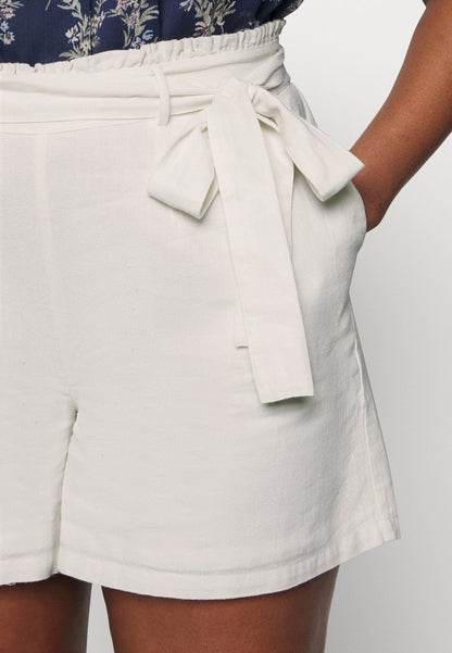 Vero Moda Curve VMDICTHE TIE - Shorts - Birch