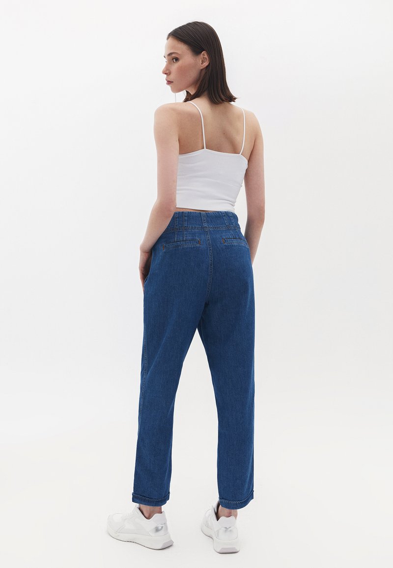  BAGGY - Jeans Straight Leg - Mid Denim