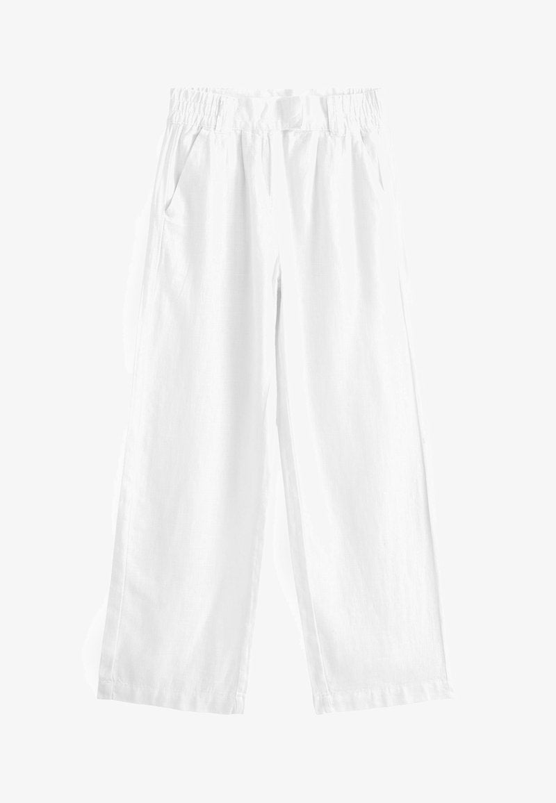 Next WIDE LEG - Stoffhose - White