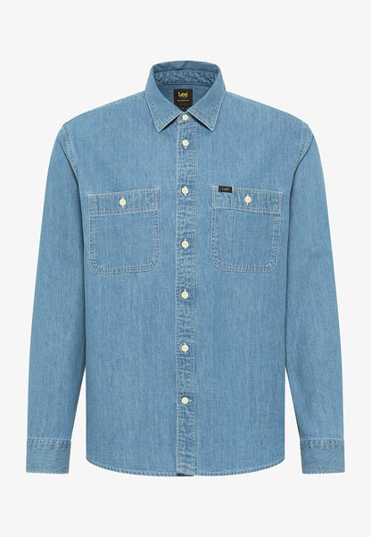 Lee WORKER - Hemd - Shasta Blue