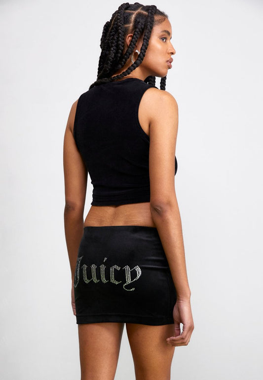 Juicy Couture SKIRT - Minirock - Black