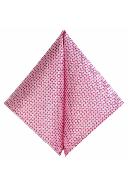  FINE KARO 3-SET - Einstecktuch - Pink
