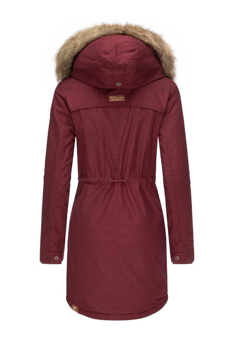 Ragwear TAWNY - Wintermantel - Wine Red