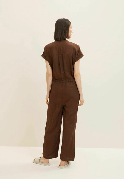 Tom Tailor Jumpsuit - Chocolate Brown