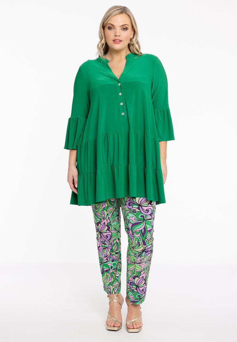  TREGGING - Stoffhose - Green