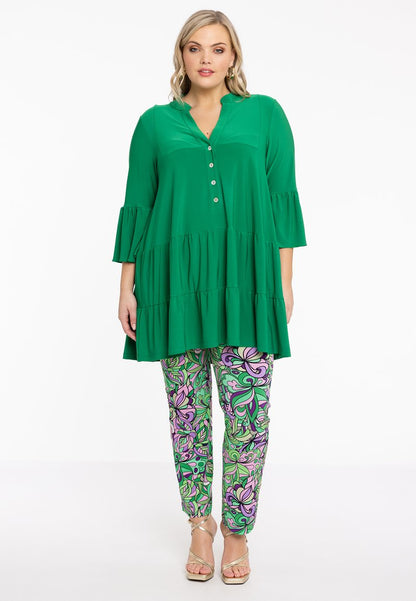  TREGGING - Stoffhose - Green