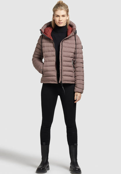 Khujo LOVINA3 MATT - Winterjacke - Altrosa