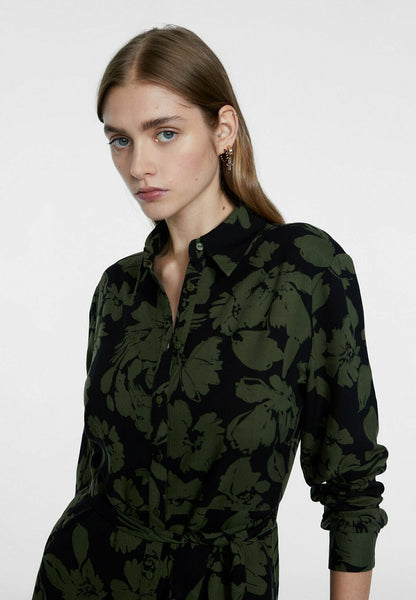 Stradivarius Blusenkleid - Khaki