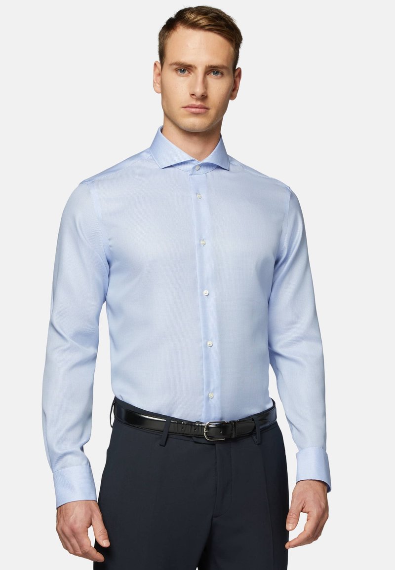  ULTIMATE NON IRON Slim Fit Dobby - Businesshemd - Light Blu