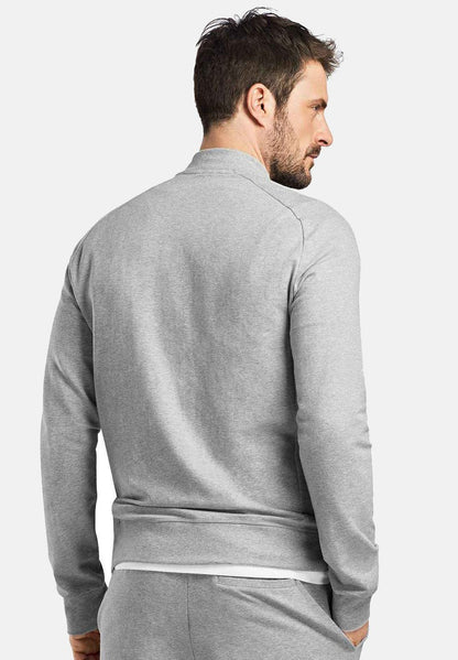 HANRO Sweatjacke - Grey Melange