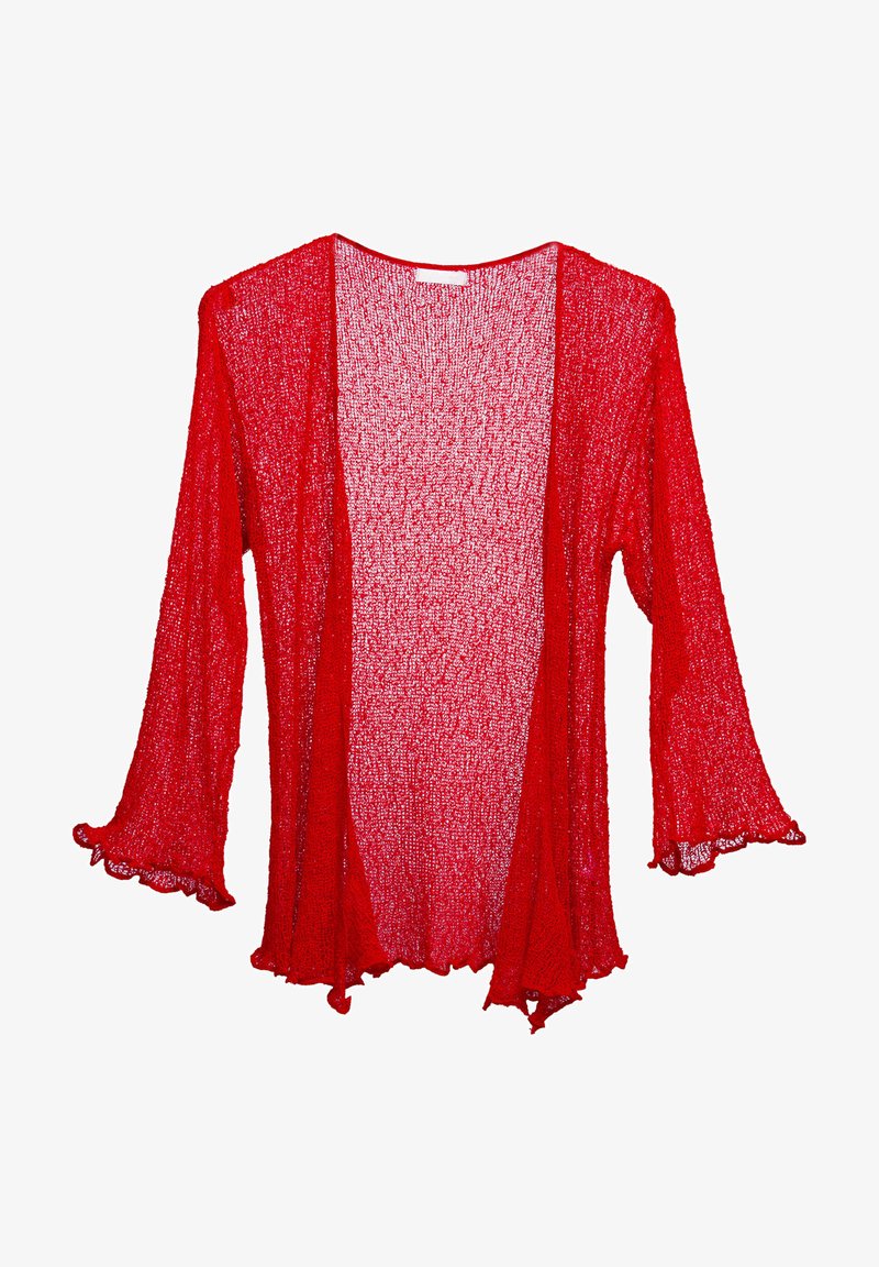  Strickjacke - Rot