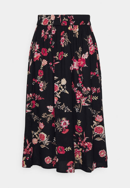 Pieces Petite PCNYA MIDI SKIRT - A-Linien-Rock - Beetroot Purple