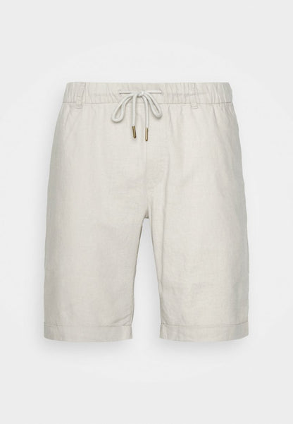 Pier One LINEN BLEND DRAWCORD SHORTS - Shorts - Off-white