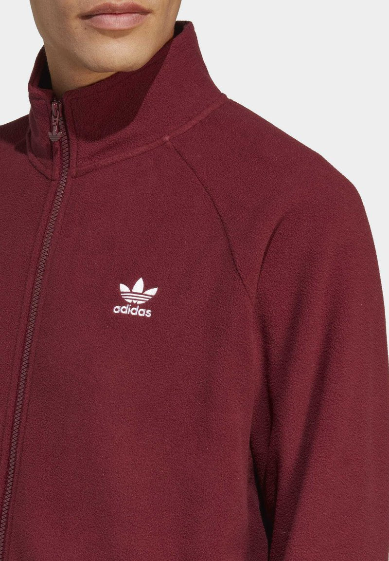 Adidas Originals TREFOIL TEDD - Fleecejacke - Shadow Red