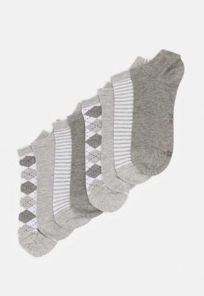 S.Oliver ONLINE ESSENTIALS PATTERNED 8PACK - Socken - Black