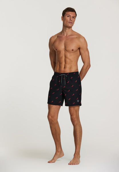 Shiwi CHILI PEPPER - Badeshorts - Black