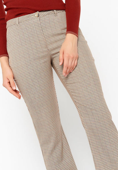 LOLALIZA Stoffhose - Camel