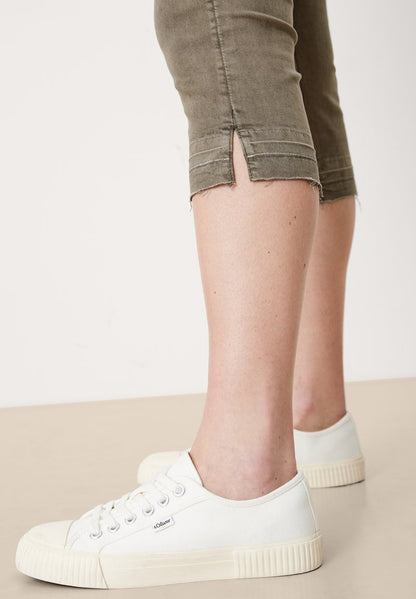 S.Oliver Jeans Shorts - Light Green Stretc