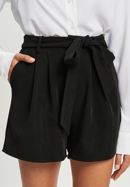  MATEO - Shorts - Black