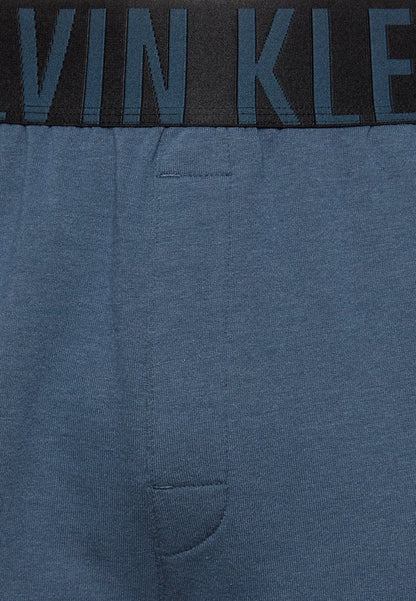 CALVIN KLEIN UNDERWEAR SLEEP SHORT - Nachtwäsche Hose - Hemisphere Blue
