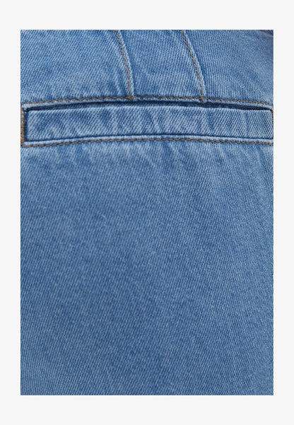  BAGGY - Jeans Straight Leg - Mid Denim