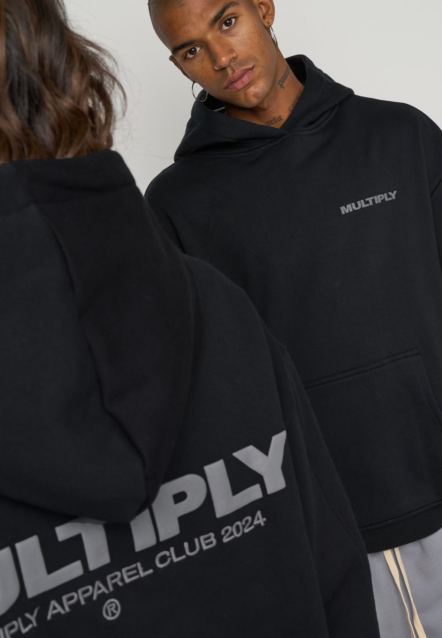  MULTIPLY - Hoodie - Schwarz