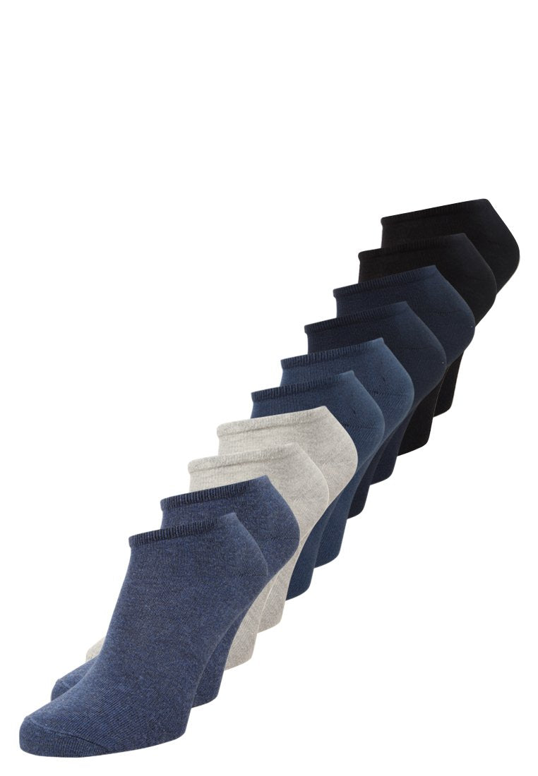 S.Oliver 10 PACK SNEAKER - Socks - Black