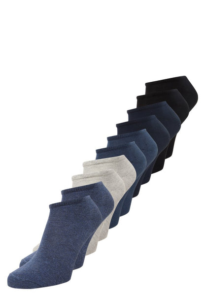 S.Oliver 10 PACK SNEAKER - Socks - Black