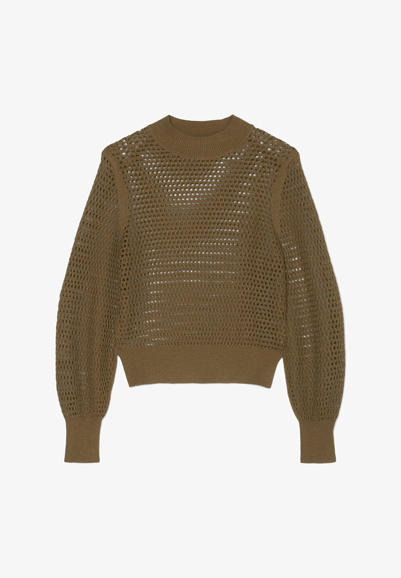 Marc O'Polo Strickpullover - Earthy Brown