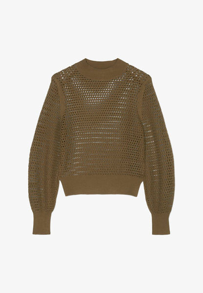 Marc O'Polo Strickpullover - Earthy Brown