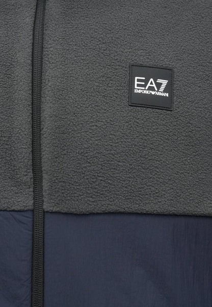 EA7 Emporio Armani MOUNTAIN HIKING UNISEX - Fleece Jacket - Asphalt