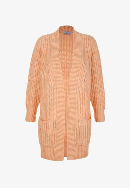  Strickjacke - Apricot